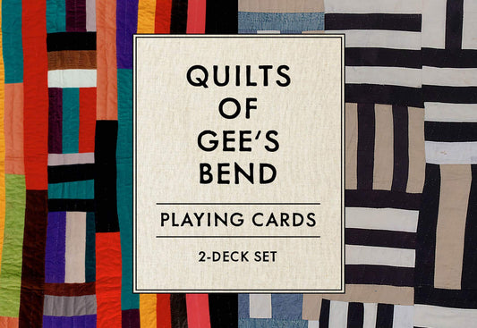 Quilts of Gee's Bend Playing Cards // 2-Deck Set