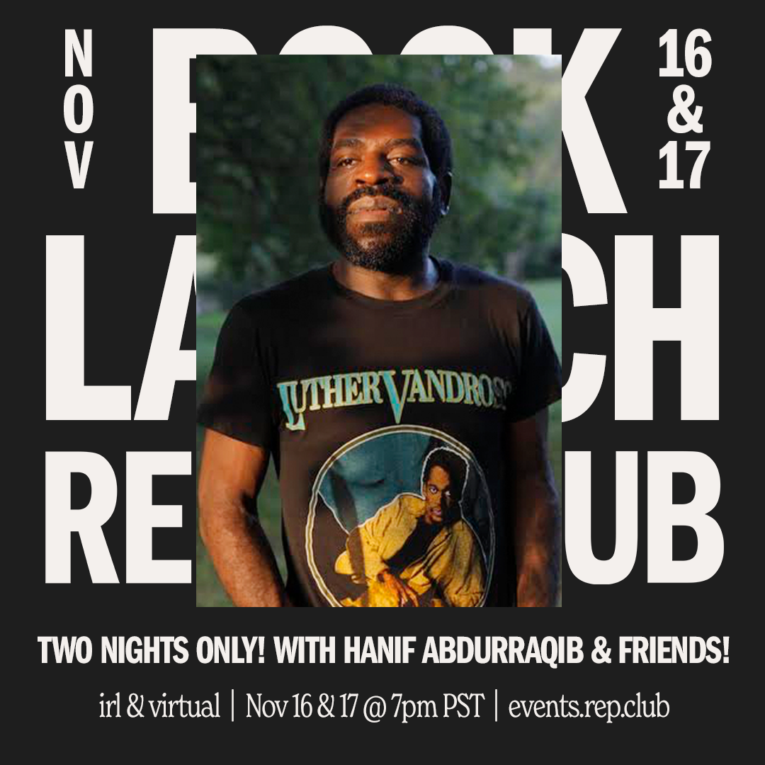 November 16 + 17 EVENT: A Night with Hanif & Friends