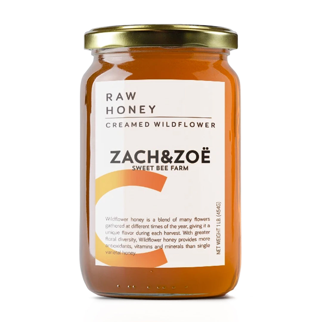 Zach & Zoë Wildflower Honey // Creamed