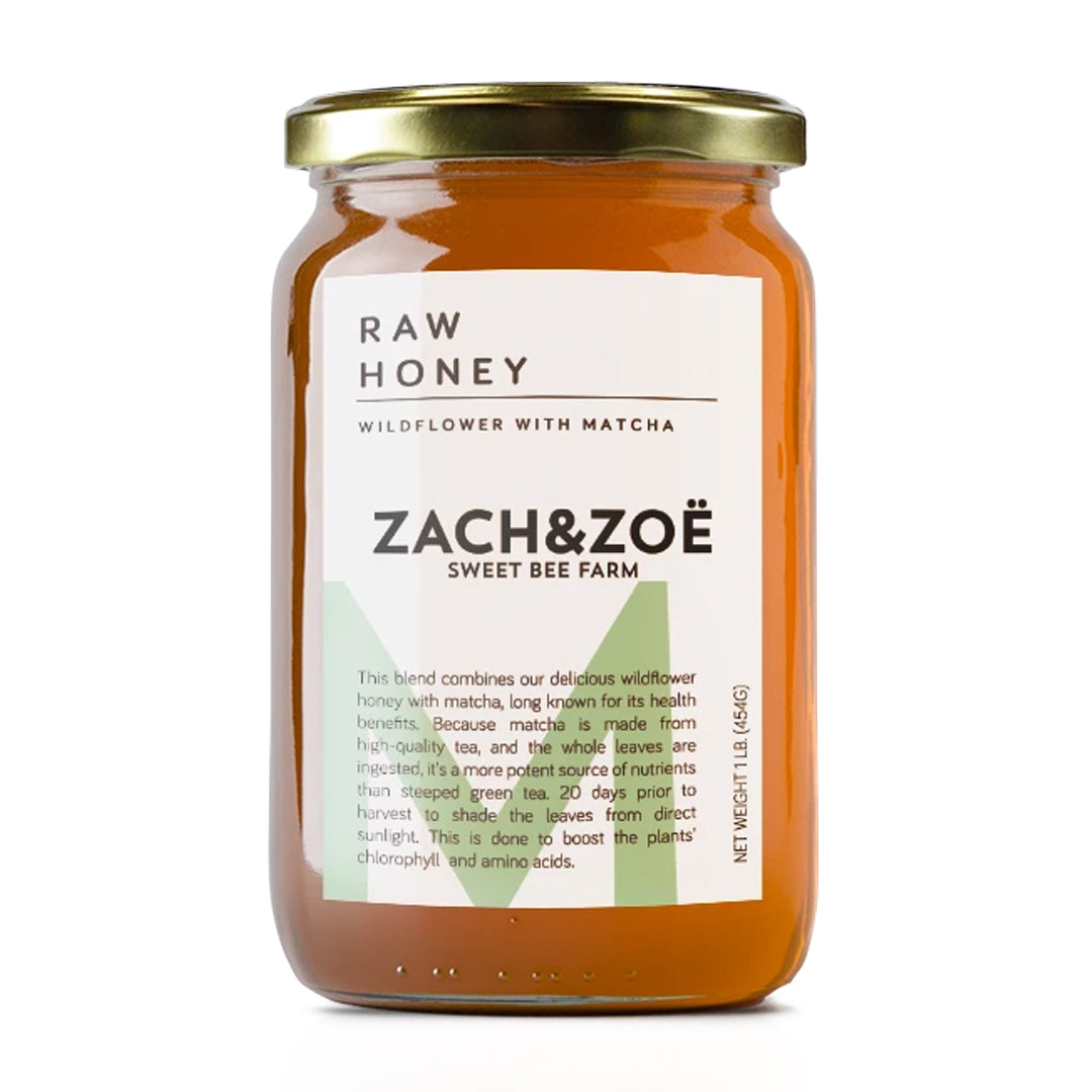Zach & Zoë Wildflower Honey // with Matcha