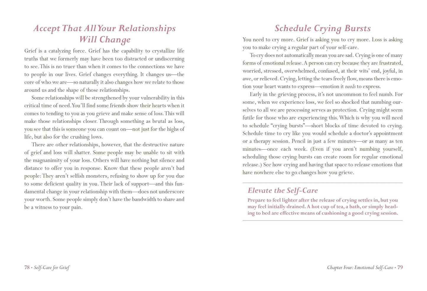 Self-Care for Grief // 100 Practices for Healing During Times of Loss